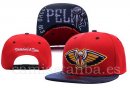 Snapbacks Caps NBA De New Orleans Pelicans Rojo