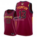 Camisetas NBA Cleveland Cavaliers Tristan Thompson 2018 Finales Rojo Icon Parche