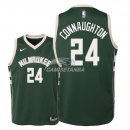 Camisetas de NBA Ninos Milwaukee Bucks Pat Connaughton Verde Icon 18/19