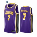 Camisetas NBA de Los Angeles Lakers Carmelo Anthony Nike Purpura Statement 2021-22
