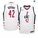 Camisetas de NBA Ninos Washington Wizards Davis Bertans Nike Blanco Ciudad 19/20