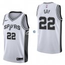 Camisetas NBA de Rudy Gay San Antonio Spurs Blanco Association 17/18