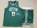 Camiseta NBA Conjunto Completo Ninos Boston Celtics Jayson Tatum Verde 17/18