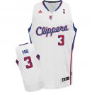Camisetas NBA de Chris Paul Los Angeles Clippers Rev30 Blanco