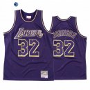 Camisetas NBA Los Angeles Lakers Magic Johnson Purpura Throwback 2020