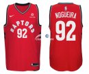 Camisetas NBA de Lucas Nogueira Toronto Raptors Rojo 17/18