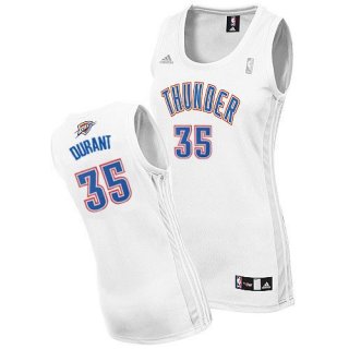 Camisetas NBA Mujer Anthony Davis Oklahoma Thunder Blanco