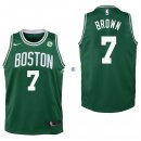 Camiseta NBA Ninos Boston Celtics Jaylen Brown Verde 17/18