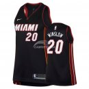 Camisetas NBA Mujer Justise Winslow Miami Heat Negro Icon