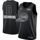 Camisetas NBA de Andre Drummond All Star 2018 Negro