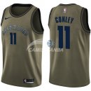 Camisetas NBA Salute To Servicio Memphis Grizzlies Mike Conley Nike Ejercito Verde 2018
