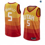 Camisetas NBA de Jarrell Brantley Utah Jazz Nike Amarillo Ciuda 19/20