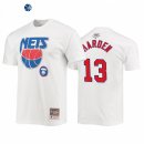 T-Shirt NBA Brooklyn Nets James Harden Blanco 2021
