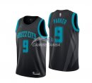 Camiseta NBA Ninos Charlotte Hornets Tony Parker Nike Negro Ciudad 18/19
