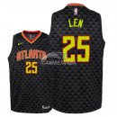 Camiseta NBA Ninos Atlanta Hawks Alex Len Negro Icon 18/19