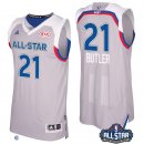Camisetas NBA de Jimmy Butler All Star 2017 Gris
