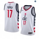 Camisetas NBA de Isaac Bonga Washington Wizards Nike Blanco Ciudad 19/20
