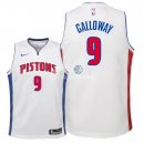 Camiseta NBA Ninos Detroit Pistons Langston Galloway Blanco Association 2018