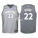Camiseta NBA Ninos Minnesota Timberwolves Andrew Wiggins Nike Gris Ciudad 17/18