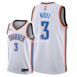 Camisetas NBA de Nerlens Noel Oklahoma City Thunder Blanco Association 2018