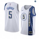 Camisetas NBA de Edmond Sumner Indiana Pacers Nike Blacno Ciudad 19/20