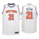 Camisetas de NBA Ninos New York Knicks Damyean Dotson Blanco Statement 2018
