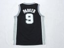 Camiseta NBA Ninos San Antonio Spurs Tony Parker Negro