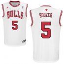 Camisetas NBA de Carlos Boozer Chicago Bulls Blanco