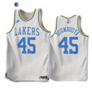 Camisetas NBA Nike Los Angeles Lakers NO.45 Sekou Doumbouya Blanco Classic 2022-23