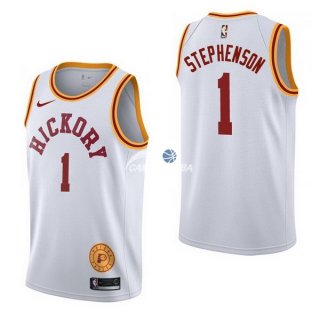 Camisetas NBA de Lance Stephenson Indiana Pacers Retro Blanco 17/18