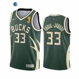 Camisetas NBA Milwaukee Bucks Kareem Abdul Jabbar 2021 Finales Ver