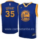Camiseta NBA Ninos Golden State Warriors Kevin Durant Azul