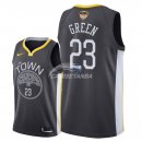 Camisetas NBA Golden State Warriors Draymond Green 2018 Finales Negro Statement Parche