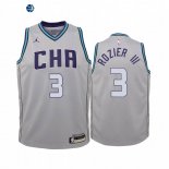 Camiseta NBA Ninos Charlotte Hornets Terry Rozier III Gris Ciudad 2019-20