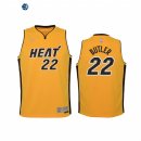 Camisetas de NBA Ninos Edición ganada Miami Heat Jimmy Butler Amarillo 2021