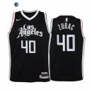 Camiseta NBA Ninos Los Angeles Clippers Ivica Zubac Negro Ciudad 2020-21