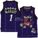 Camisetas NBA Ninos Toronto Raptors Tracy McGrady Azul Hardwood Classic