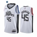 Camisetas NBA de Los Angeles Clippers Keon Johnson Nike Blanco Classic 2021