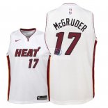 Camisetas de NBA Ninos Miami Heat Rodney McGruder Blanco Association 2018