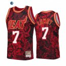 Camisetas NBA Miami Heat NO.7 Kyle Lowry X Mitchell Ness Rojo Hardwood Classics 2022