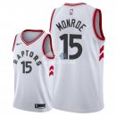 Camisetas NBA de Greg Monroe Toronto Raptors Blanco Association 2018