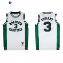 Camiseta NBA de Kevin Durant Montrose Christian Brooklyn Nets Blanco