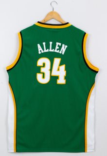 Camisetas NBA de Ray Allen Seattle Supersonics Verde