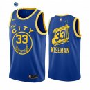 Camisetas NBA Golden State Warriors James Wiseman Azul Throwback 2020-21