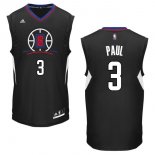 Camisetas NBA de Chris Paul Paul Los Angeles Clippers Negro