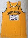 Camisetas NBA Jugoplastika Yugoslavia Croatia Pelicula Baloncesto 7 Toni Kukoc