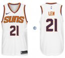 Camisetas NBA de Alex Len Phoenix Suns Blanco Association 17/18