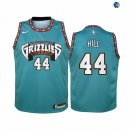 Camisetas de NBA Ninos Memphis Grizzlies Solomon Hill Verde Hardwood Classics