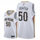 Camisetas NBA de Emeka Okafor New Orleans Pelicans Blanco Association 2018