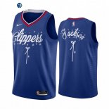 Camisetas NBA 2020 Navidad Los Angeles Clippers Reggie Jackson Azul